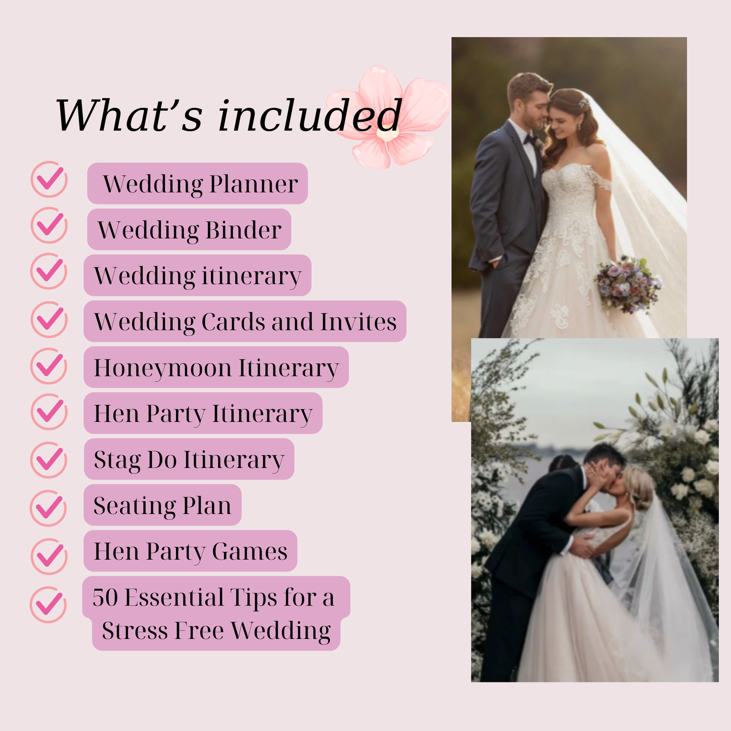 Wedding Planner Spreadsheet Wedding Budget Tracker Honeymoon Planner Checklist Guest List Tracker Wedding Travel Itinerary Seating Plan