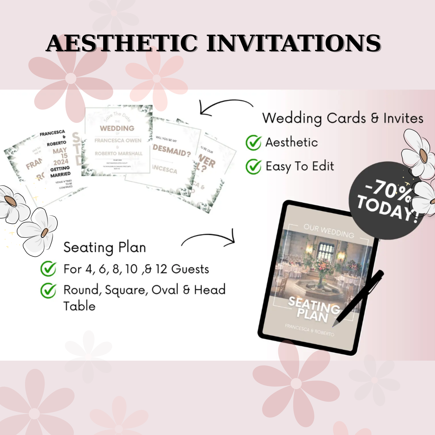 Wedding Planner Spreadsheet Wedding Budget Tracker Honeymoon Planner Checklist Guest List Tracker Wedding Travel Itinerary Seating Plan