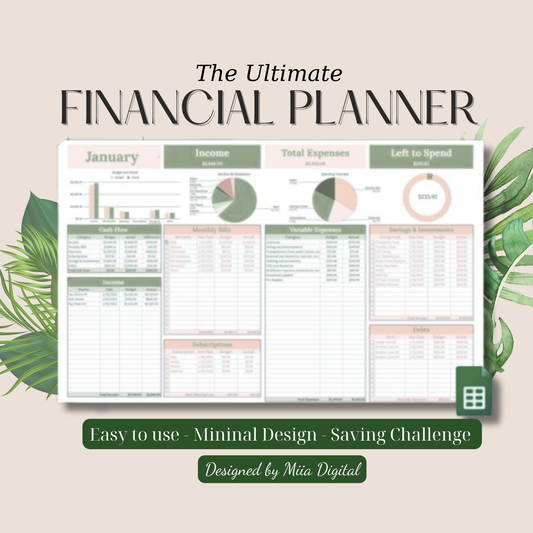 Financial Planner Templates